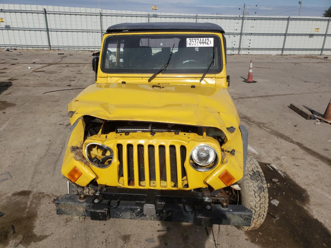 Photo 9 from auction – 2006 JEEP WRANGLER X with VIN 1J4FA39S26P705406