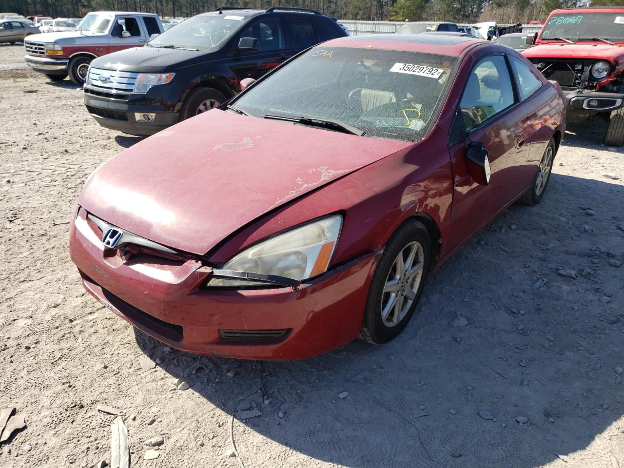 Photo 9 from auction – 2003 HONDA ACCORD EX with VIN 1HGCM82693A013248
