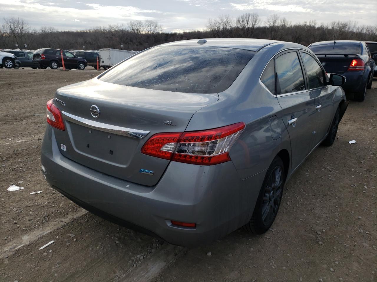 Photo 4 from auction – 2013 NISSAN SENTRA S with VIN 3N1AB7AP5DL698376