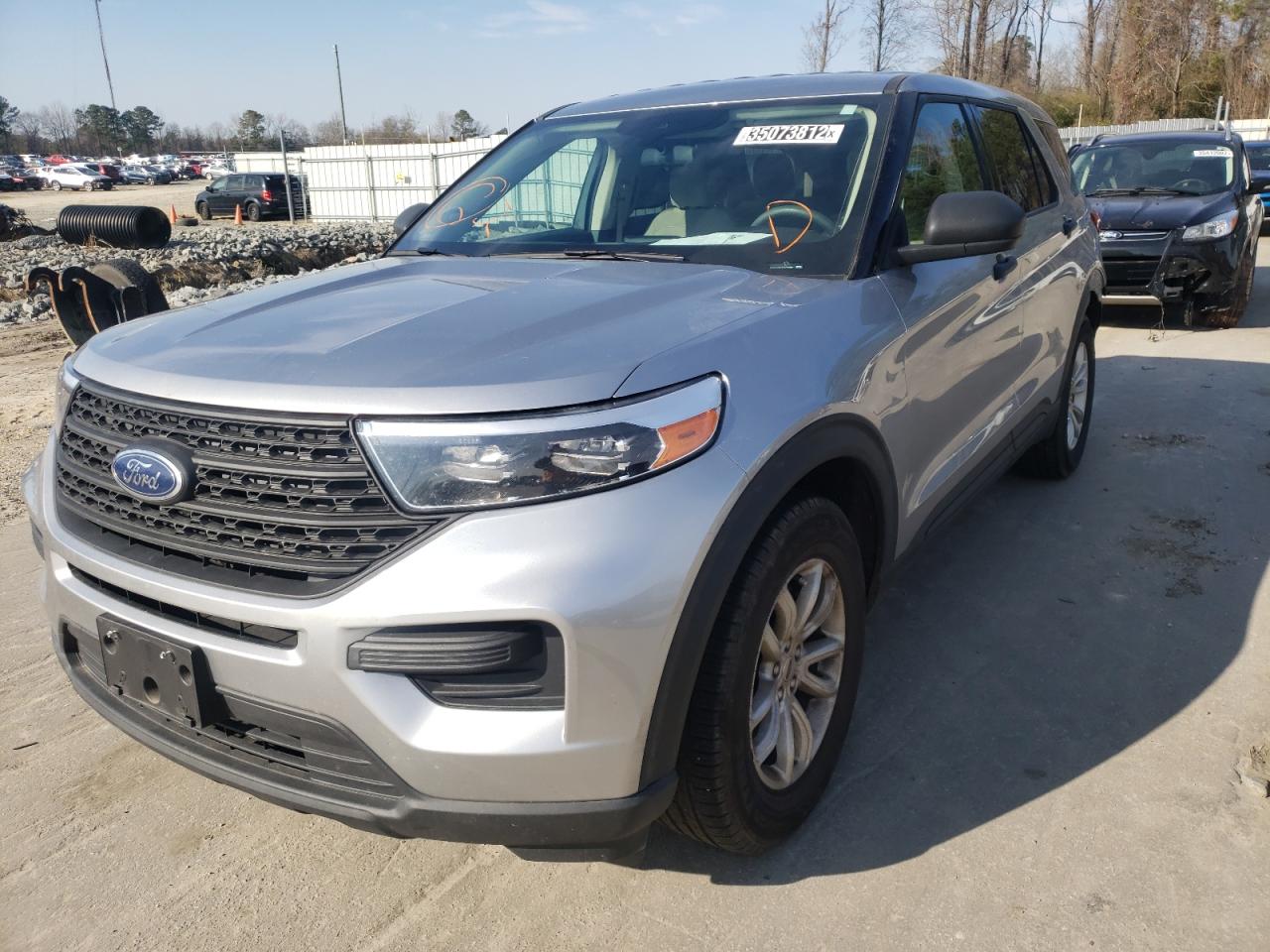 Photo 2 from auction – 2020 FORD EXPLORER with VIN 1FMSK7BH3LGC22005