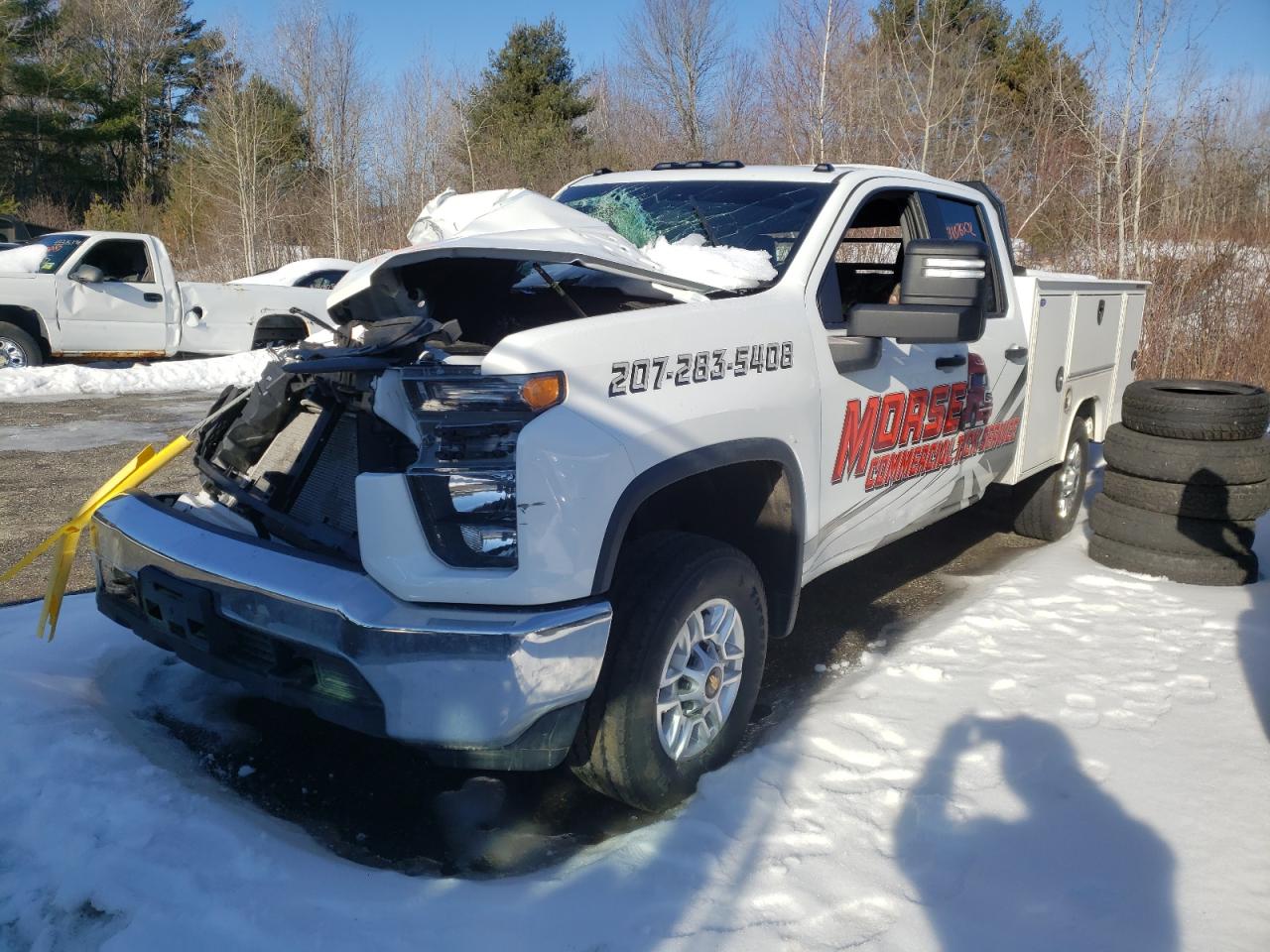 Photo 2 from auction – 2021 CHEVROLET SILVERADO with VIN 1GB5YLE75MF169590