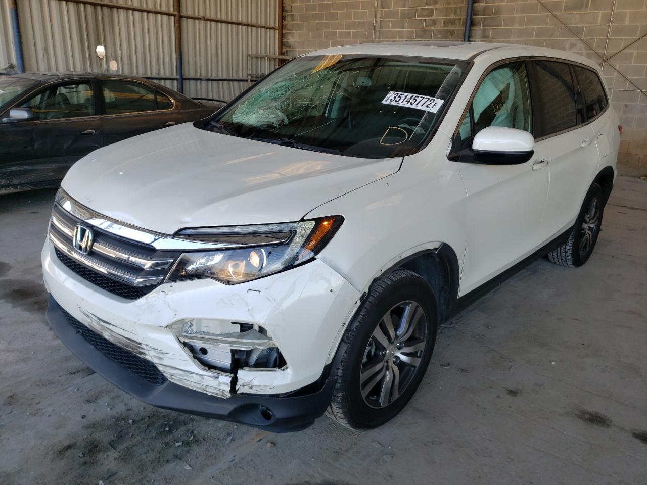 Photo 2 from auction – 2018 HONDA PILOT EXL with VIN 5FNYF5H50JB033436
