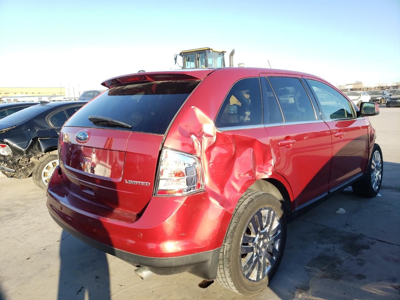 Photo 4 from auction – 2008 FORD EDGE LIMIT with VIN 2FMDK39C18BA83289