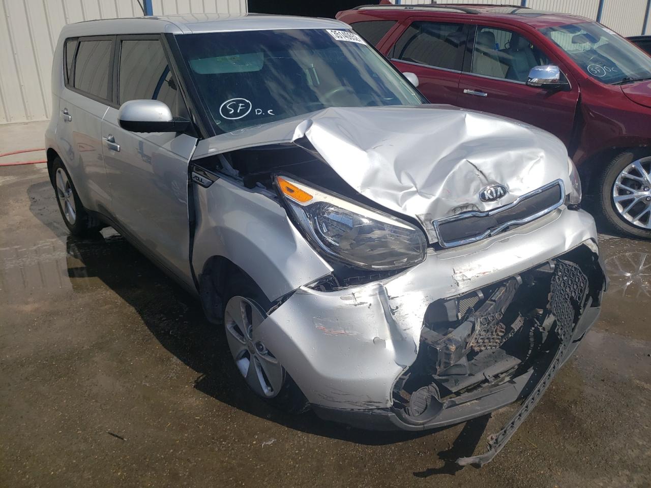 KIA SOUL 2016 with VIN KNDJN2A21G7861884 - Photo from auction