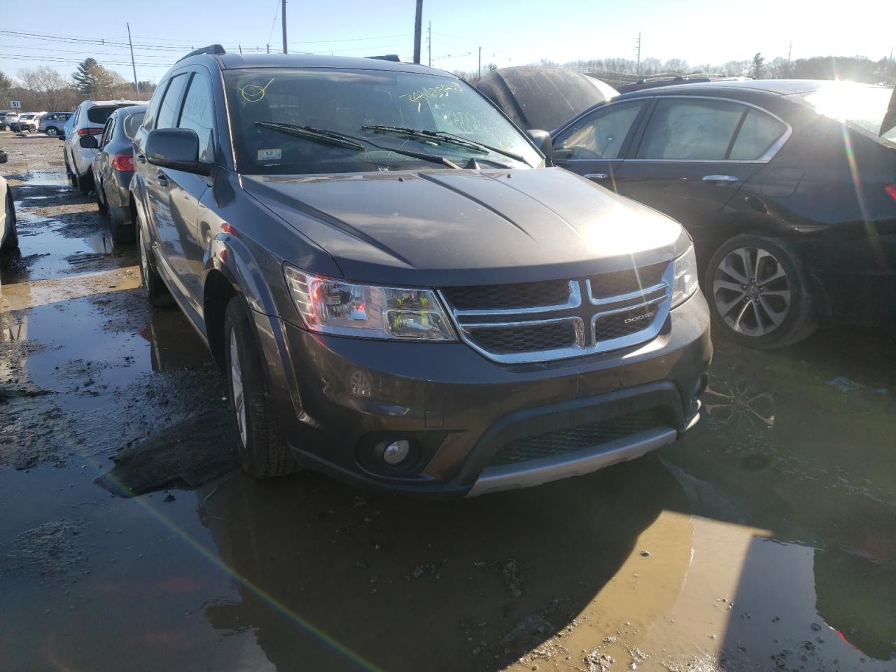 DODGE JOURNEY SX 2014 with VIN 3C4PDDBG4ET182896 - Photo from auction