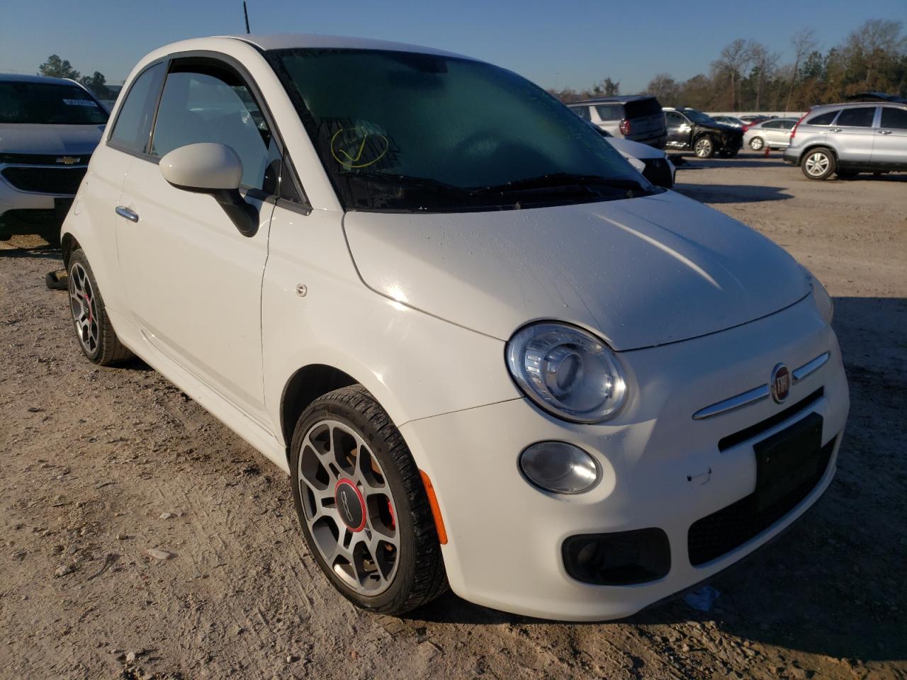 Photo 1 from auction – 2015 FIAT 500 SPORT with VIN 3C3CFFBRXFT695775