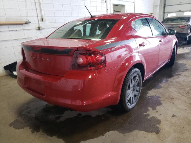 Photo 4 from auction – 2014 DODGE AVENGER SE with VIN 1C3CDZABXEN188613