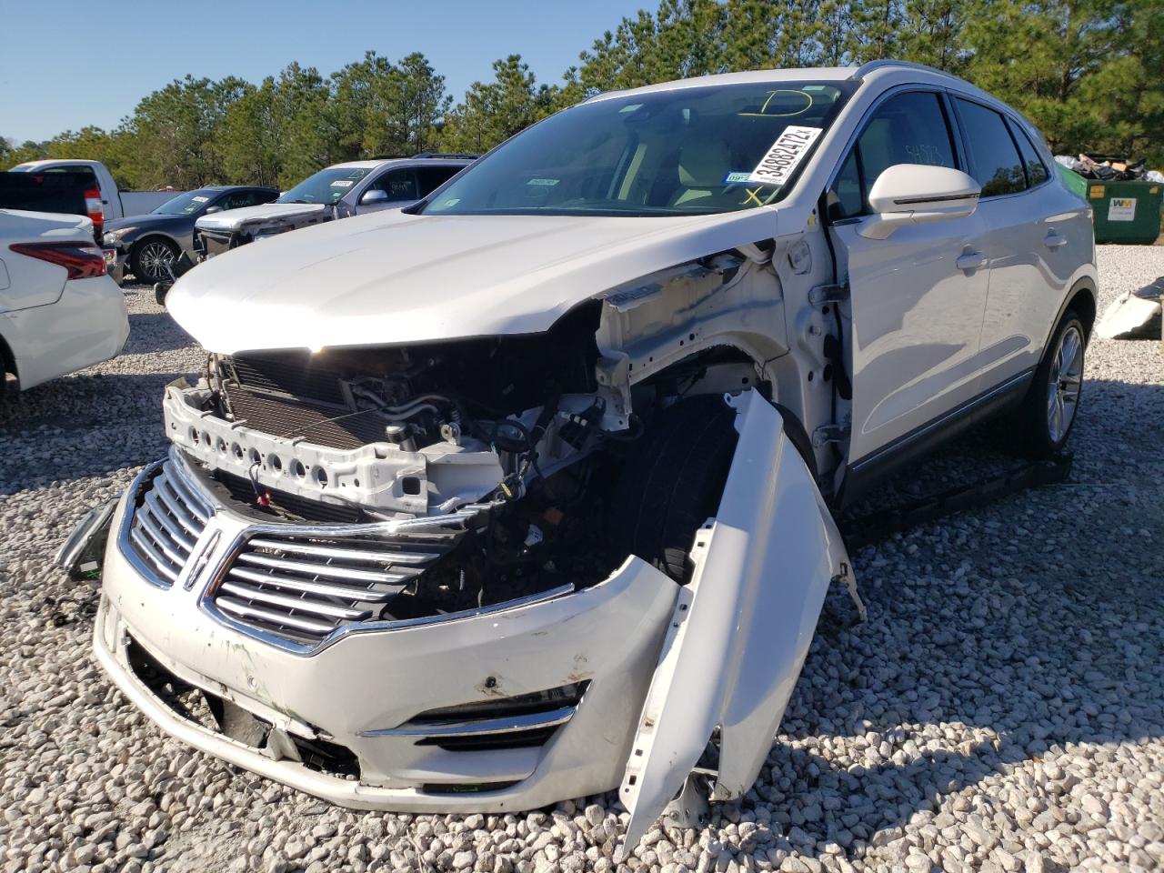 Photo 2 from auction – 2015 LINCOLN MKC with VIN 5LMTJ2AH7FUJ03601