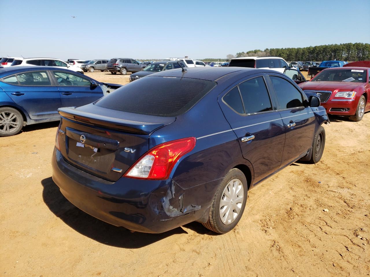 Photo 4 from auction – 2014 NISSAN VERSA S with VIN 3N1CN7AP6EK443954