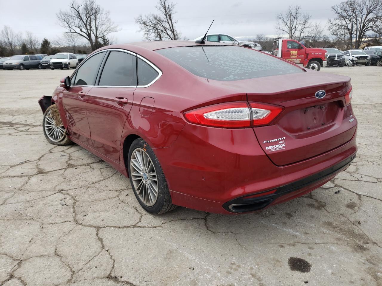 Photo 3 from auction – 2013 FORD FUSION SE with VIN 3FA6P0H99DR267349