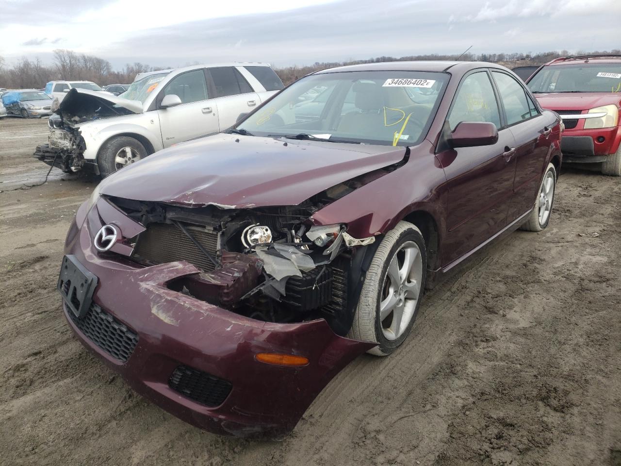 Photo 2 from auction – 2008 MAZDA 6 I with VIN 1YVHP80C385M13109