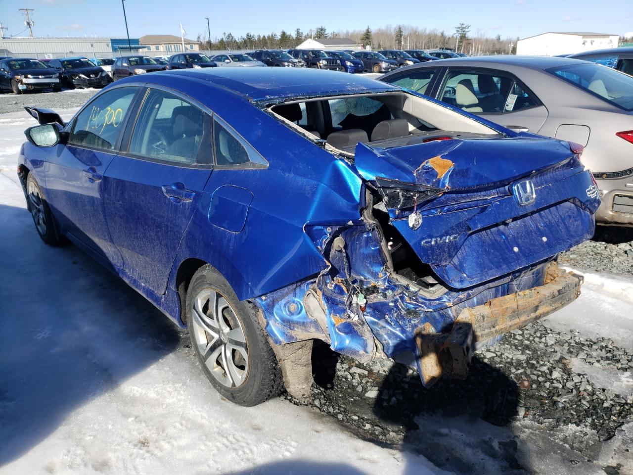 Photo 3 from auction – 2016 HONDA CIVIC LX with VIN 2HGFC2F54GH037124