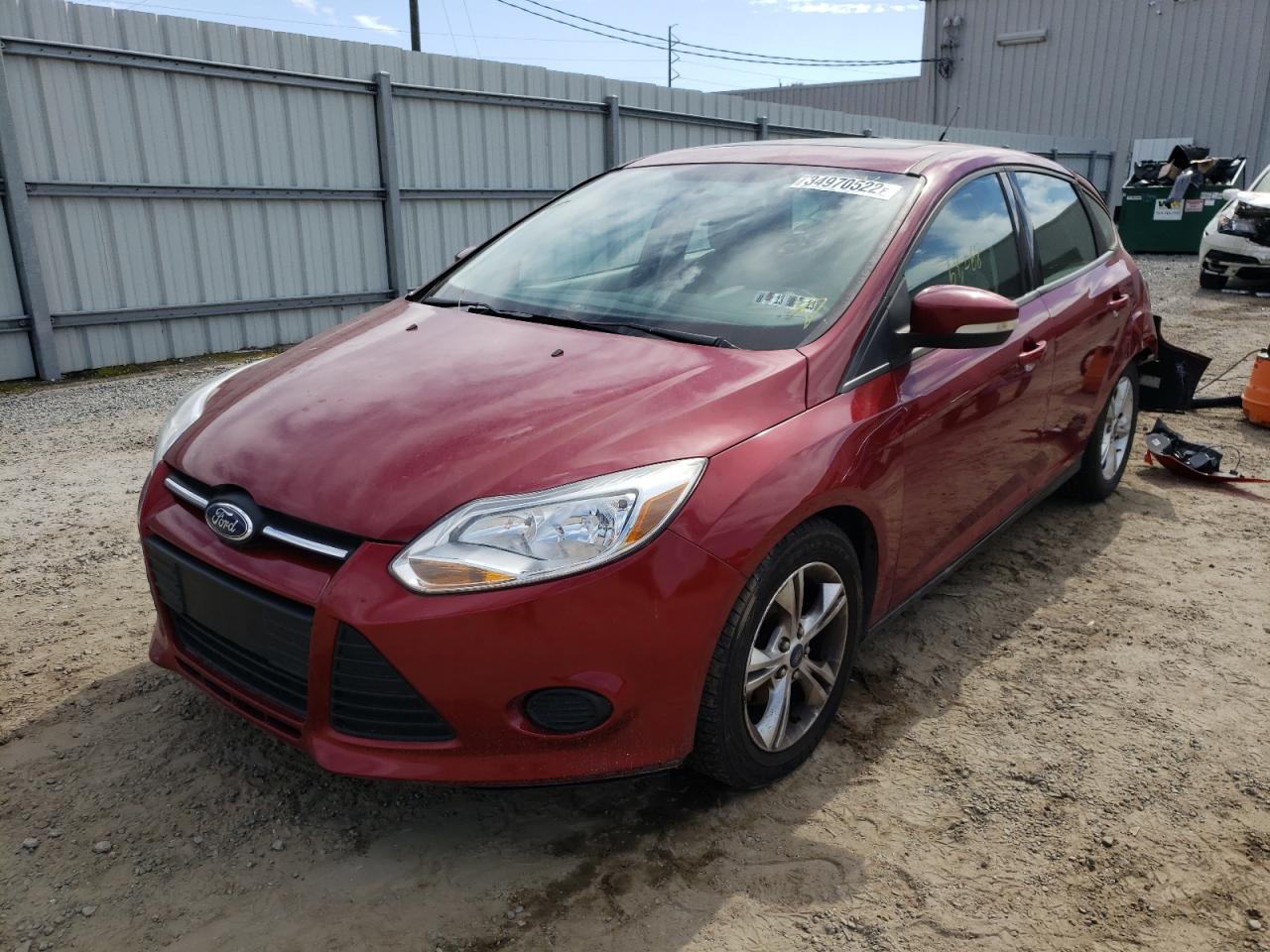 Photo 2 from auction – 2013 FORD FOCUS SE with VIN 1FADP3K22DL103718