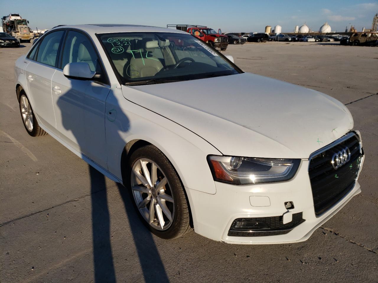 AUDI A4 PREMIUM 2015 with VIN WAUAFAFL2FN018468 - Photo from auction