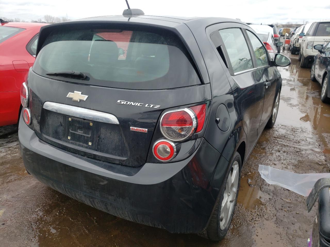 Photo 4 from auction – 2015 CHEVROLET SONIC LTZ with VIN 1G1JE6SB8F4124082