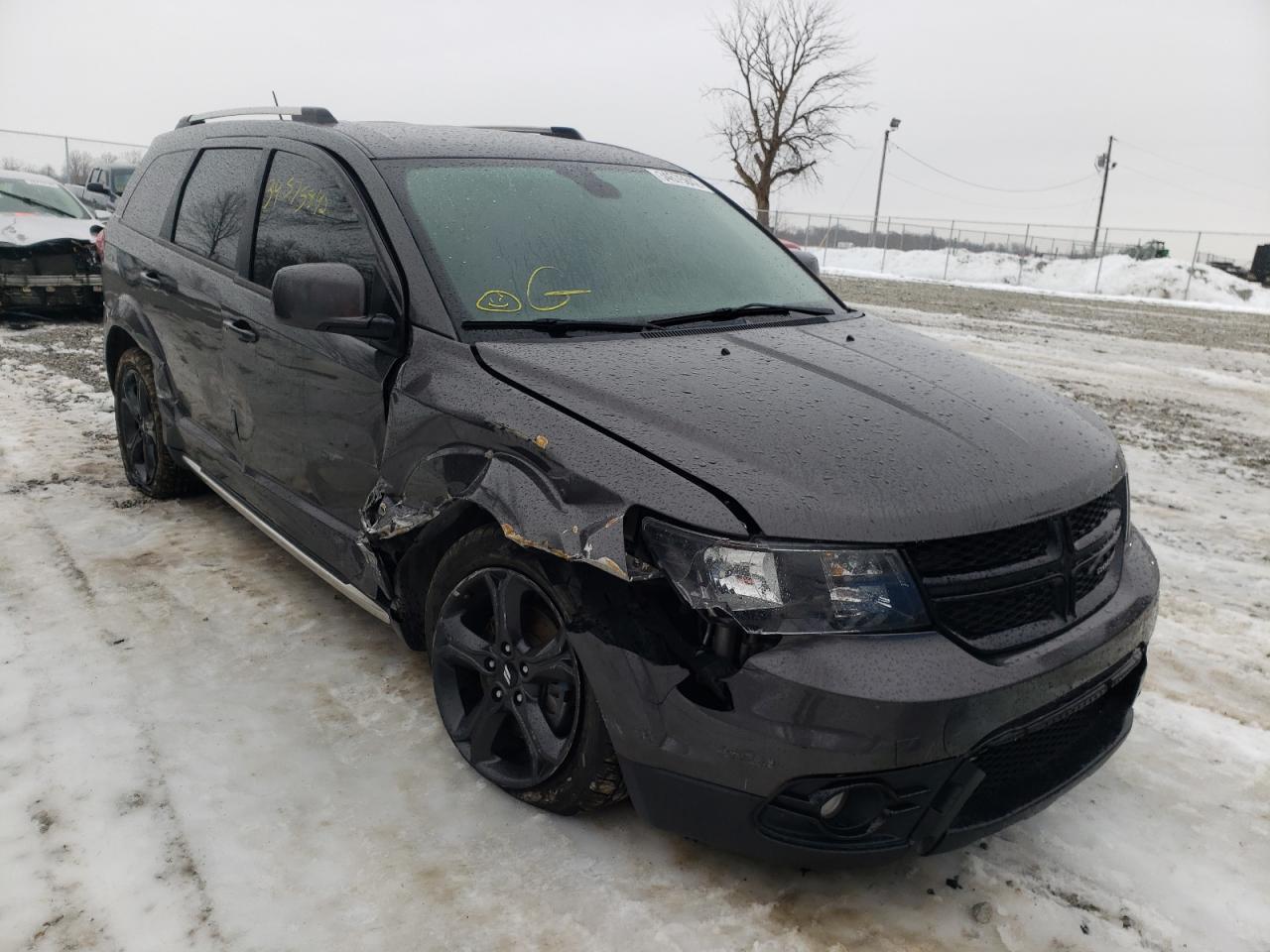 DODGE JOURNEY CR 2018 with VIN 3C4PDDGG6JT386425 - Photo from auction