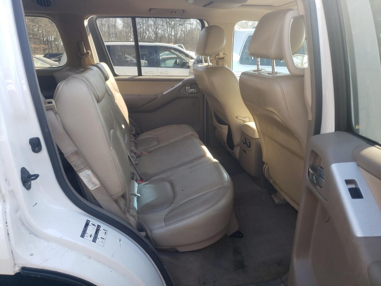 Photo 6 from auction – 2008 NISSAN PATHFINDER with VIN 5N1AR18U18C652428
