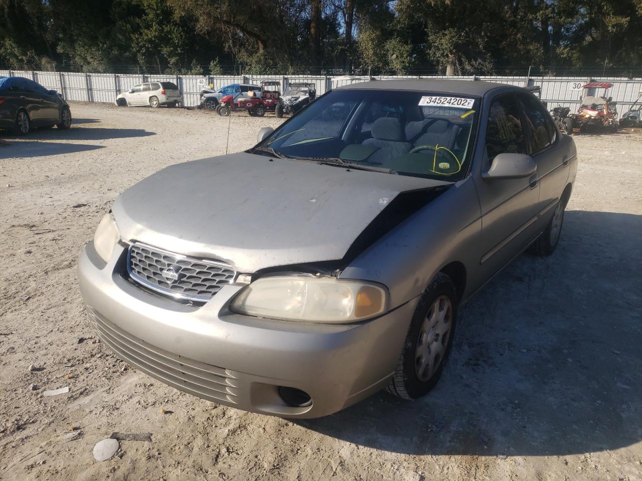 Photo 2 from auction – 2000 NISSAN SENTRA BAS with VIN 3N1CB51D5YL326710