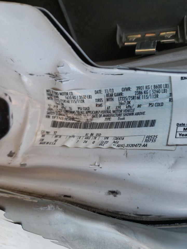 Photo 10 from auction – 2014 FORD ECONOLINE with VIN 1FTNS1EW9EDA22677