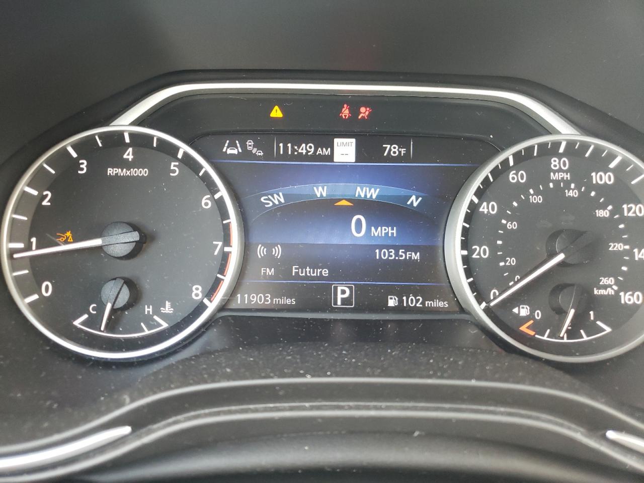 Photo 8 from auction – 2020 NISSAN MAXIMA SR with VIN 1N4AA6EV5LC375299