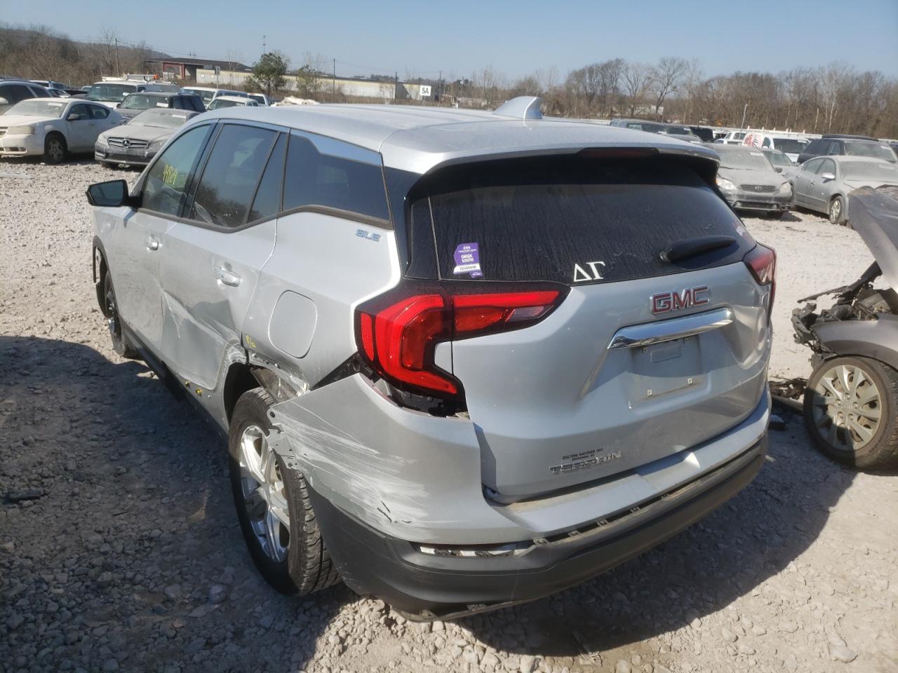 Photo 3 from auction – 2018 GMC TERRAIN SL with VIN 3GKALMEV3JL181966