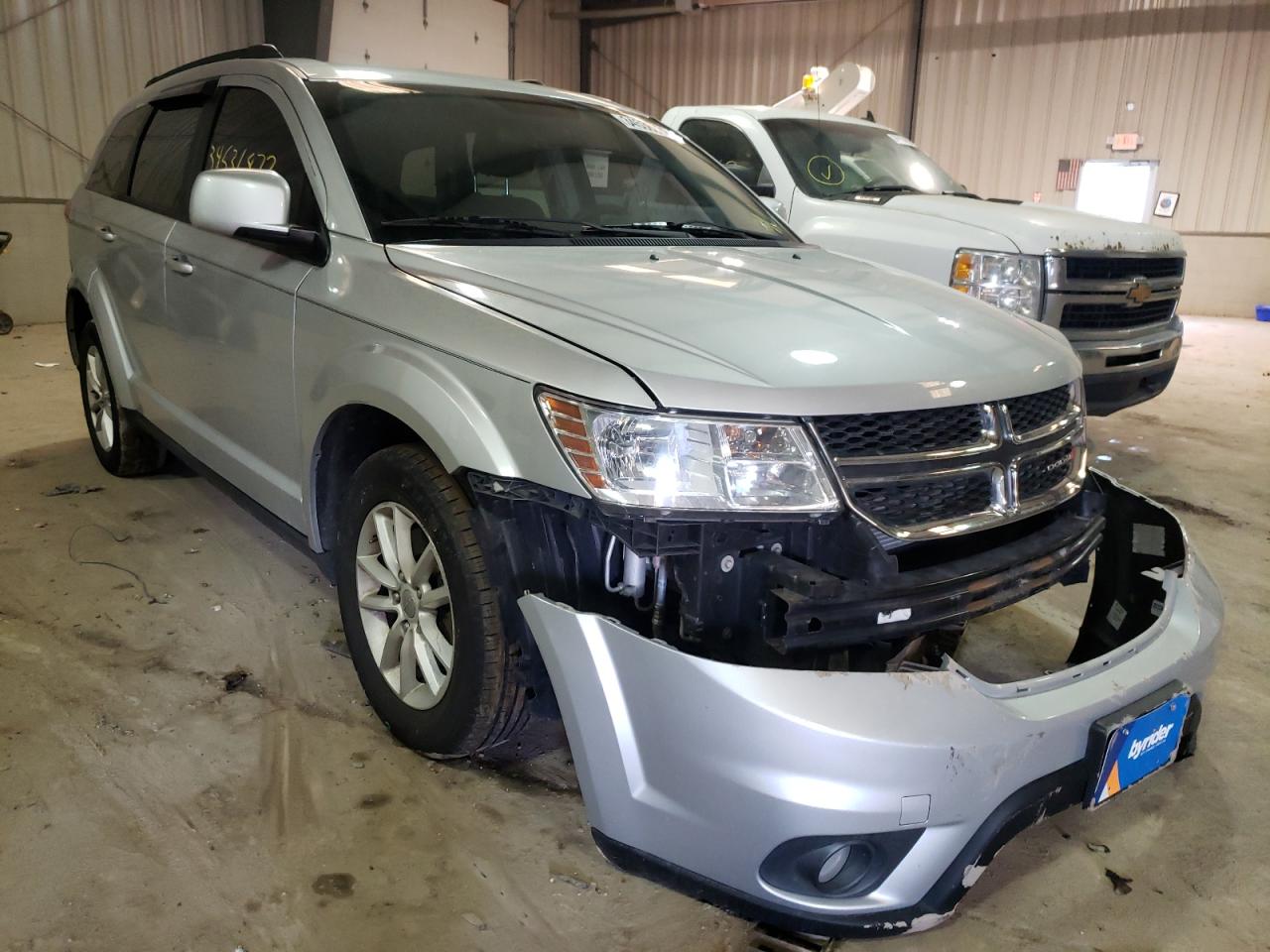 DODGE JOURNEY SX 2014 with VIN 3C4PDDBG7ET251127 - Photo from auction