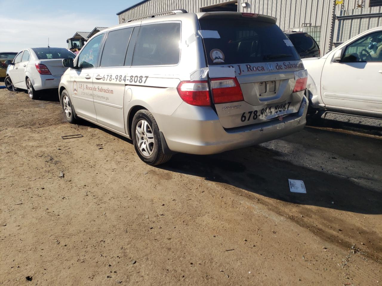 Photo 3 from auction – 2006 HONDA ODYSSEY EX with VIN 5FNRL38716B459971