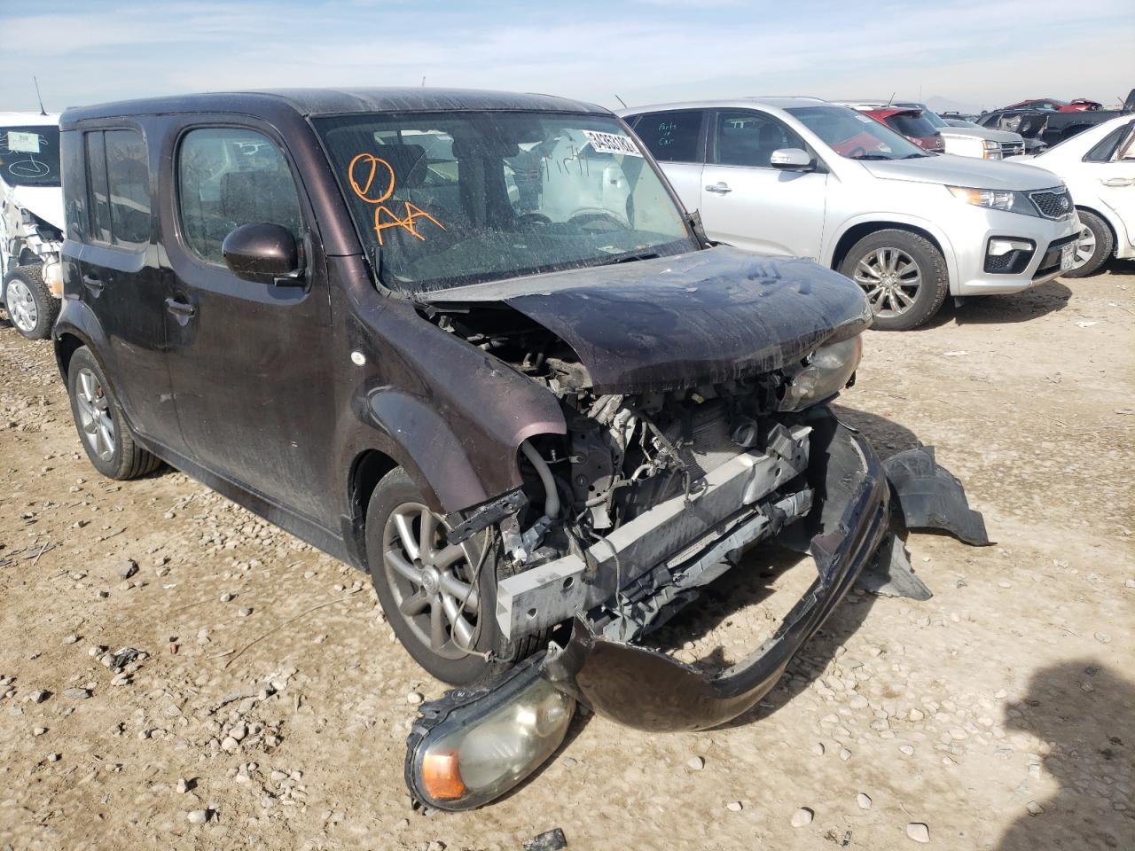 NISSAN CUBE BASE 2009 with VIN JN8AZ28R39T117502 - Photo from auction