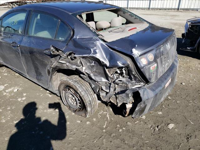 Photo 9 from auction – 2012 HONDA CIVIC LX with VIN 19XFB2F52CE374494