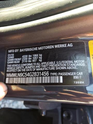 Photo 10 from auction – 2016 MINI COOPER S C with VIN WMWLN9C54G2B31456