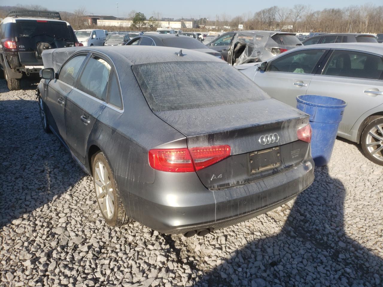 Photo 3 from auction – 2015 AUDI A4 PREMIUM with VIN WAUEFAFL6FA073675