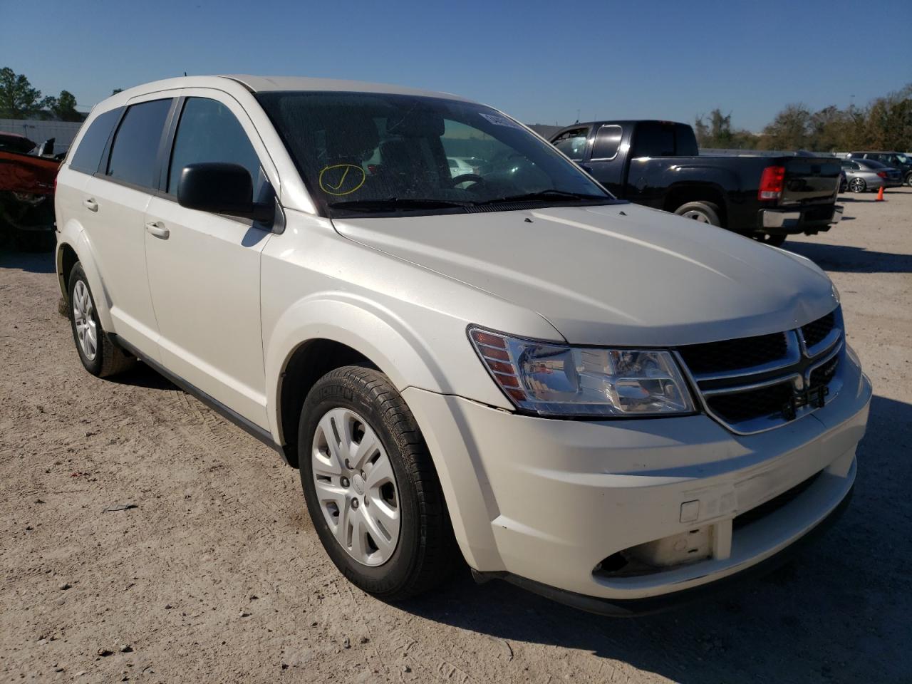 DODGE JOURNEY SE 2014 with VIN 3C4PDCAB6ET203604 - Photo from auction