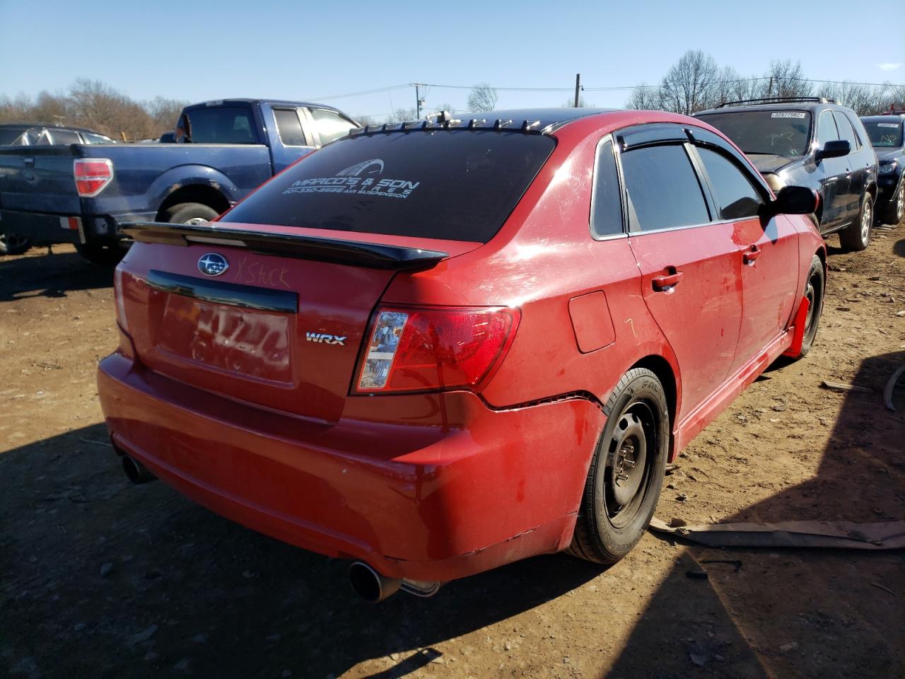 Photo 4 from auction – 2008 SUBARU IMPREZA WR with VIN JF1GE756X8G511357