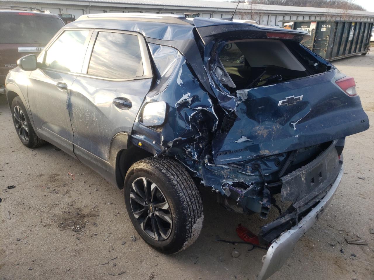 Photo 3 from auction – 2021 CHEVROLET TRAILBLAZE with VIN KL79MPS24MB094426