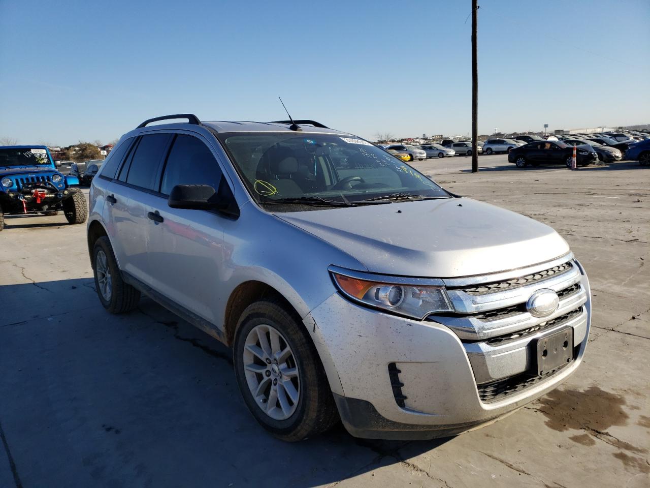 FORD EDGE SE 2013 with VIN 2FMDK3GC5DBA83020 - Photo from auction