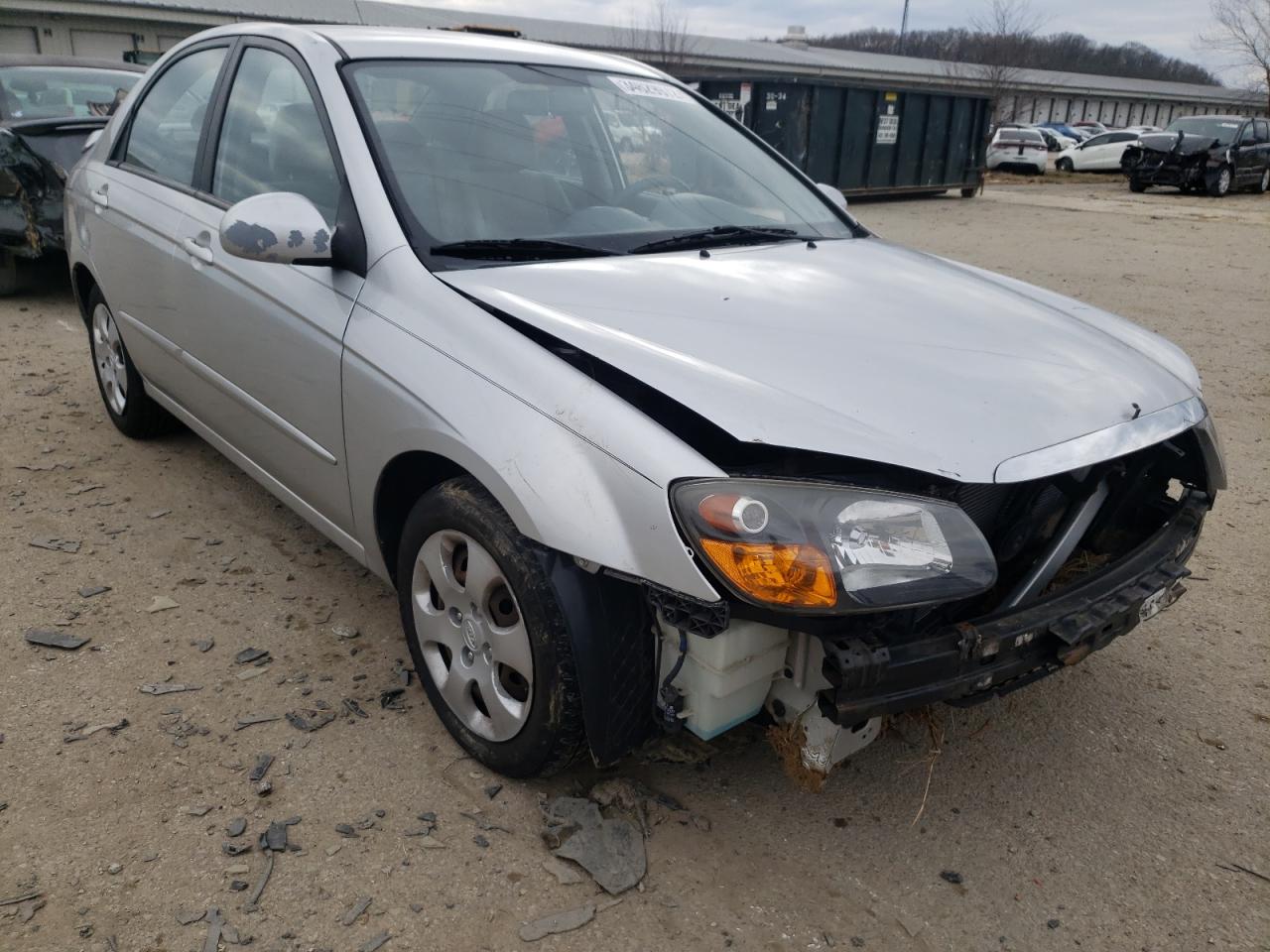 KIA SPECTRA EX 2009 con VIN KNAFE221995657499 - Foto de la subasta