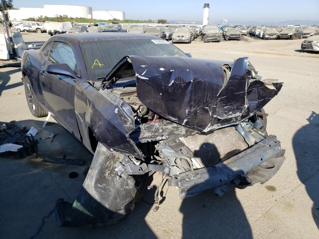 CHEVROLET CAMARO LS 2015 with VIN 2G1FB1E33F9212928 - Photo from auction