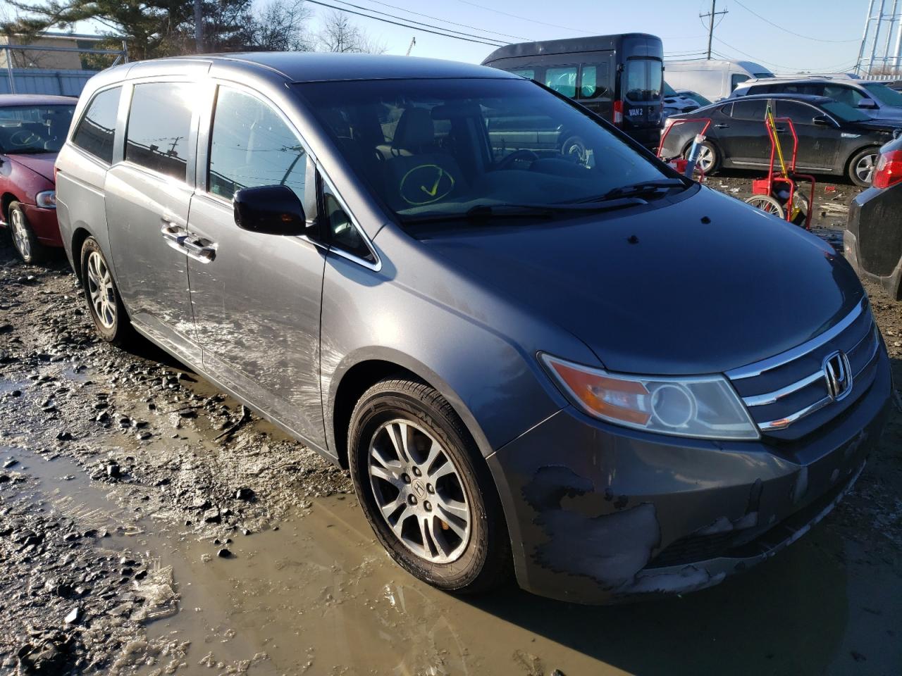 HONDA ODYSSEY EX 2012 with VIN 5FNRL5H44CB100336 - Photo from auction