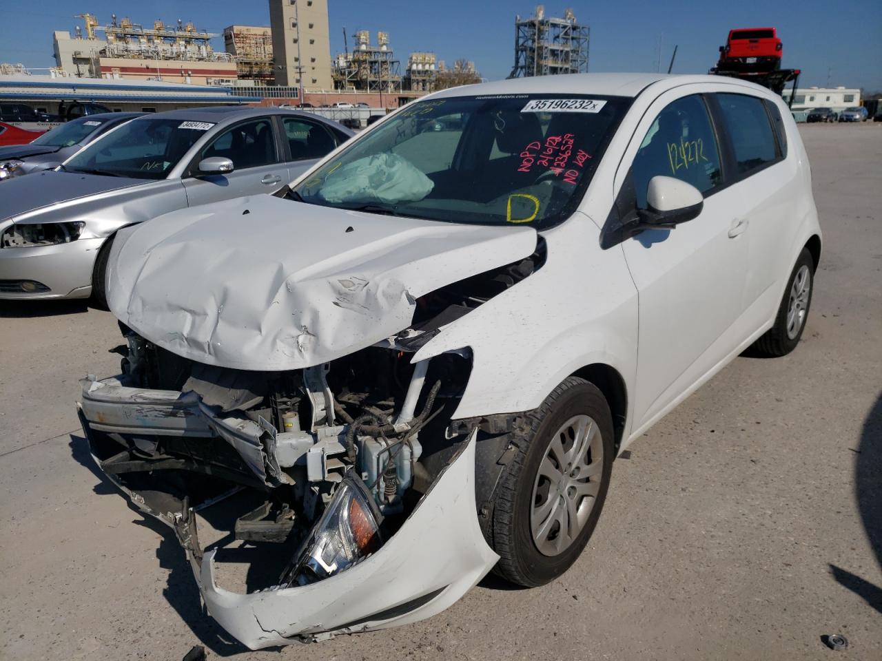 Photo 2 from auction – 2017 CHEVROLET SONIC with VIN 1G1JG6SH7H4156880