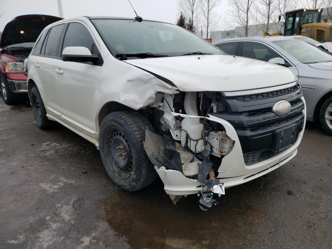 FORD EDGE SPORT 2013 with VIN 2FMDK4AK1DBE00281 - Photo from auction