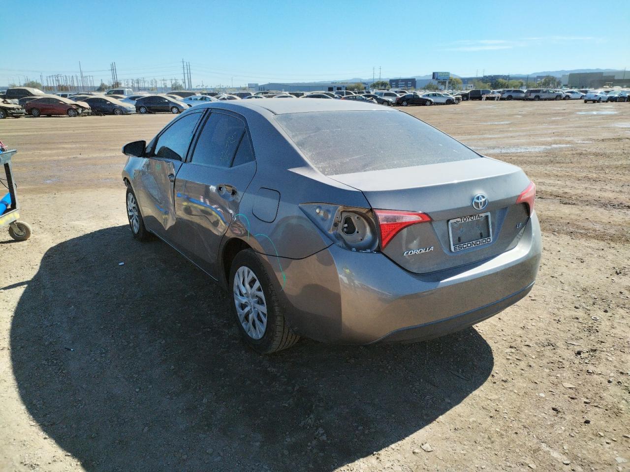 Photo 3 from auction – 2017 TOYOTA COROLLA L with VIN 5YFBURHE3HP690099