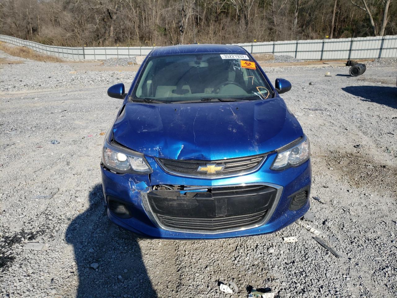 Photo 9 from auction – 2019 CHEVROLET SONIC LT with VIN 1G1JD5SB3K4135756