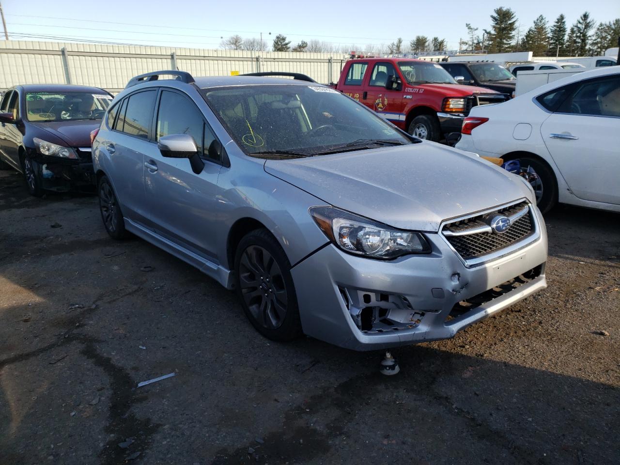 SUBARU IMPREZA SP 2016 with VIN JF1GPAP66G9256763 - Photo from auction