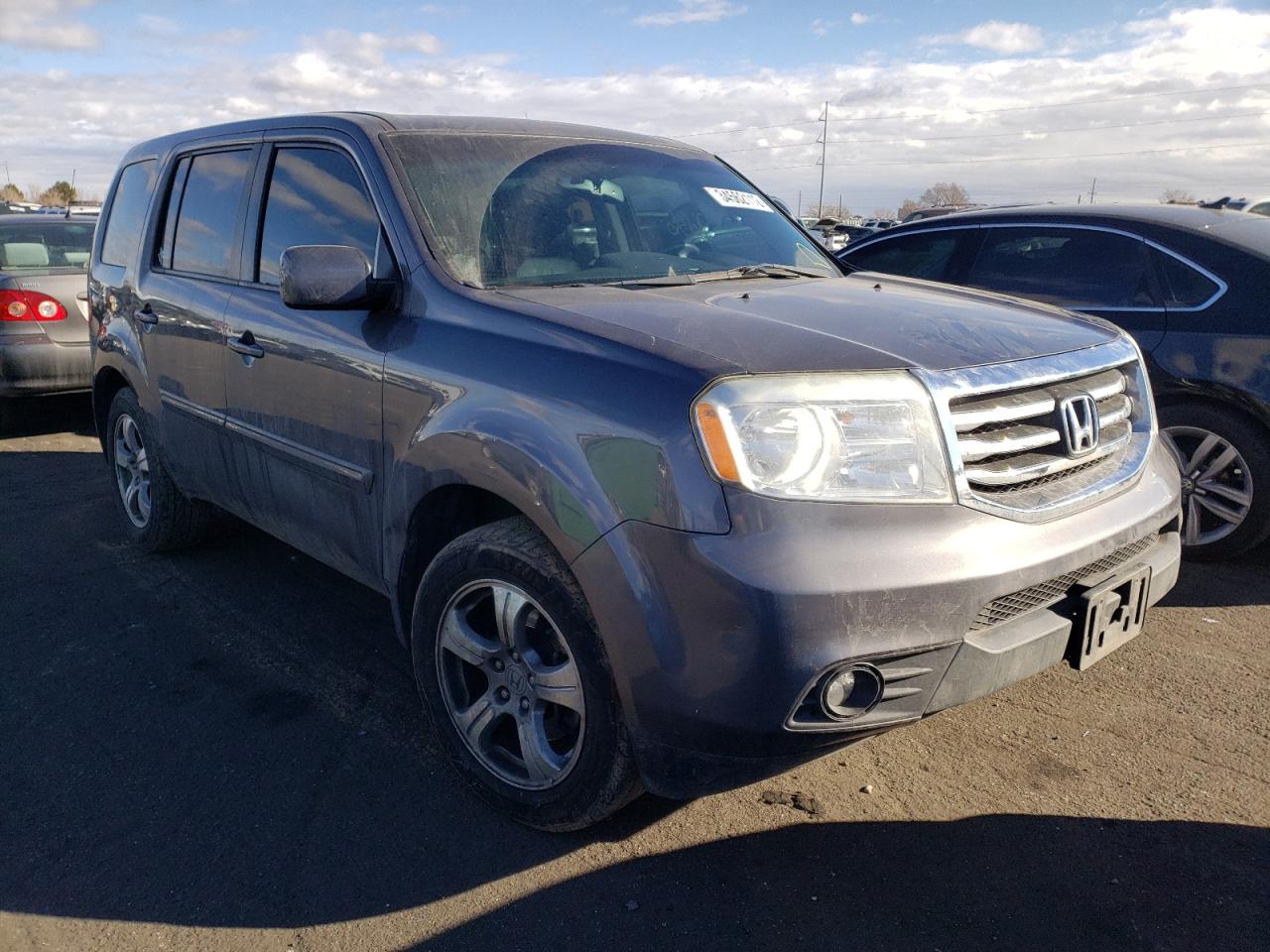 HONDA PILOT EXLN 2015 with VIN 5FNYF4H70FB043791 - Photo from auction