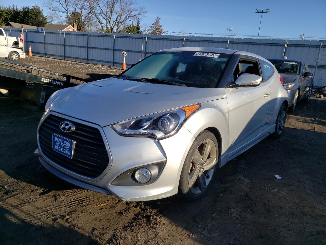 Photo 2 from auction – 2014 HYUNDAI VELOSTER T with VIN KMHTC6AE2EU199758