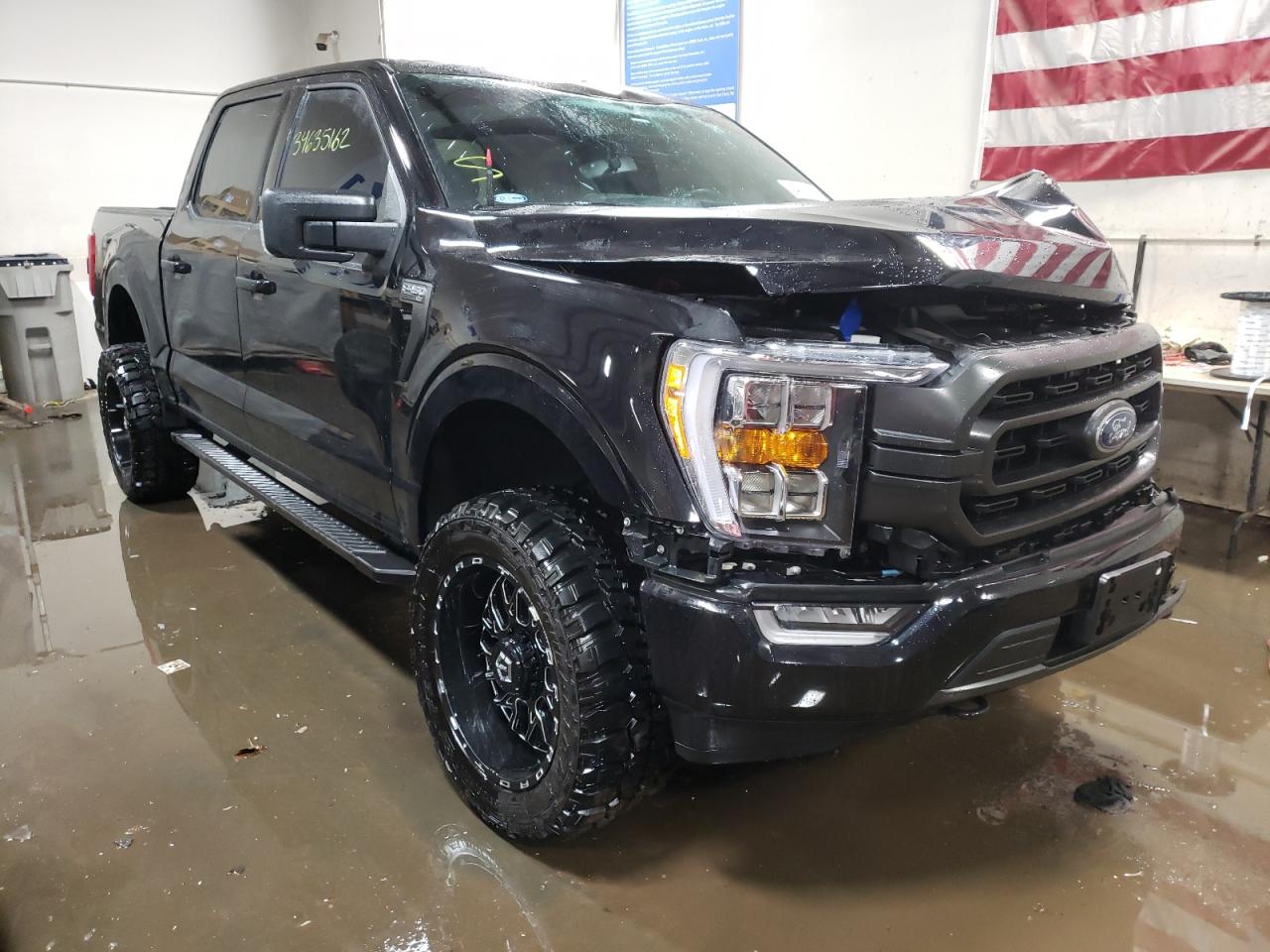 FORD F150 SUPER 2021 with VIN 1FTFW1E86MKD72580 - Photo from auction