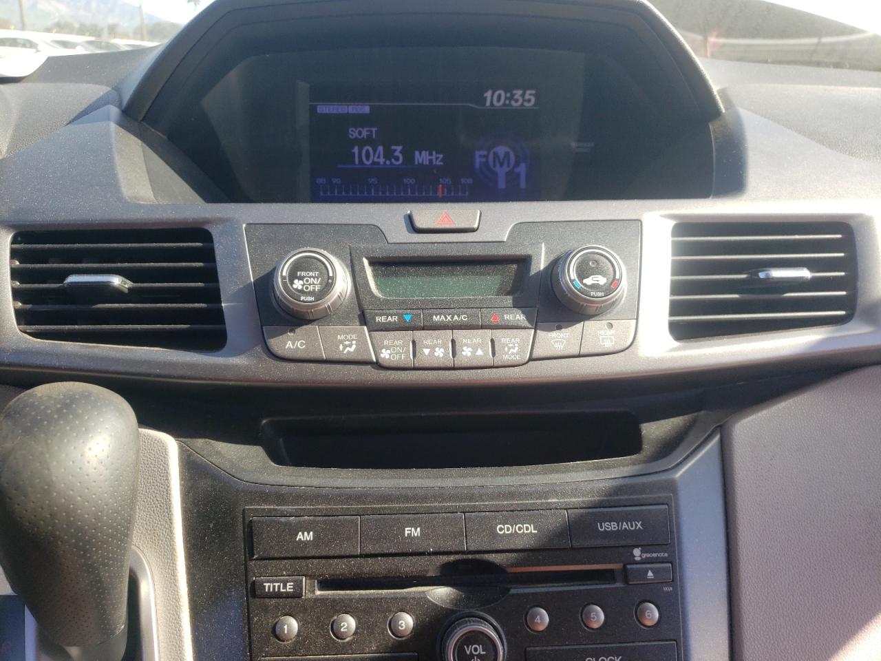 Photo 9 from auction – 2013 HONDA ODYSSEY LX with VIN 5FNRL5H29DB074672