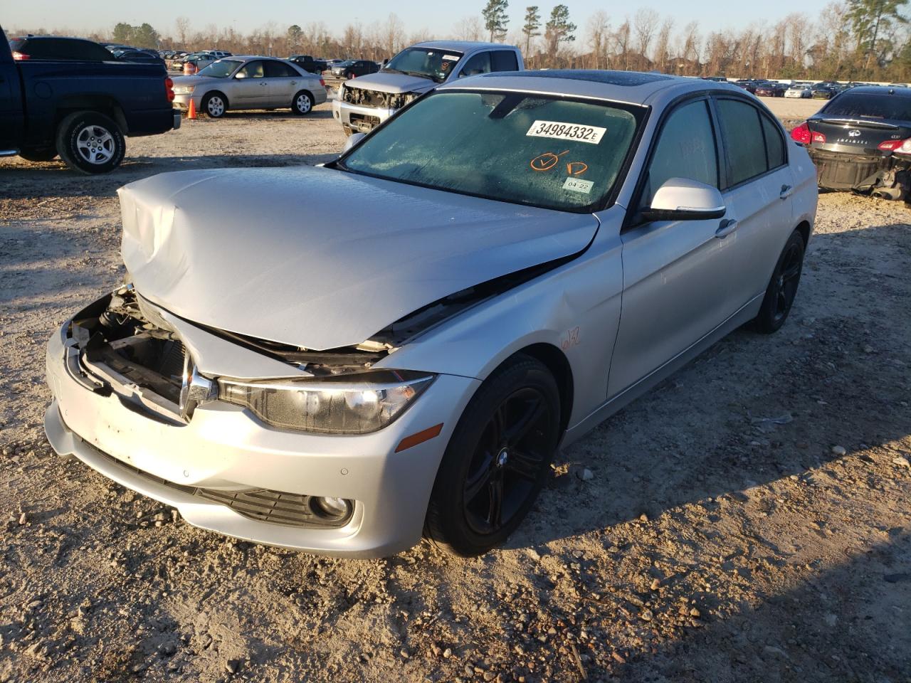 Photo 2 from auction – 2014 BMW 320 I with VIN WBA3B1C5XEK135094