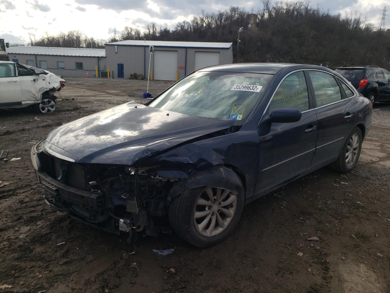 Photo 2 from auction – 2007 HYUNDAI AZERA SE with VIN KMHFC46F57A203289