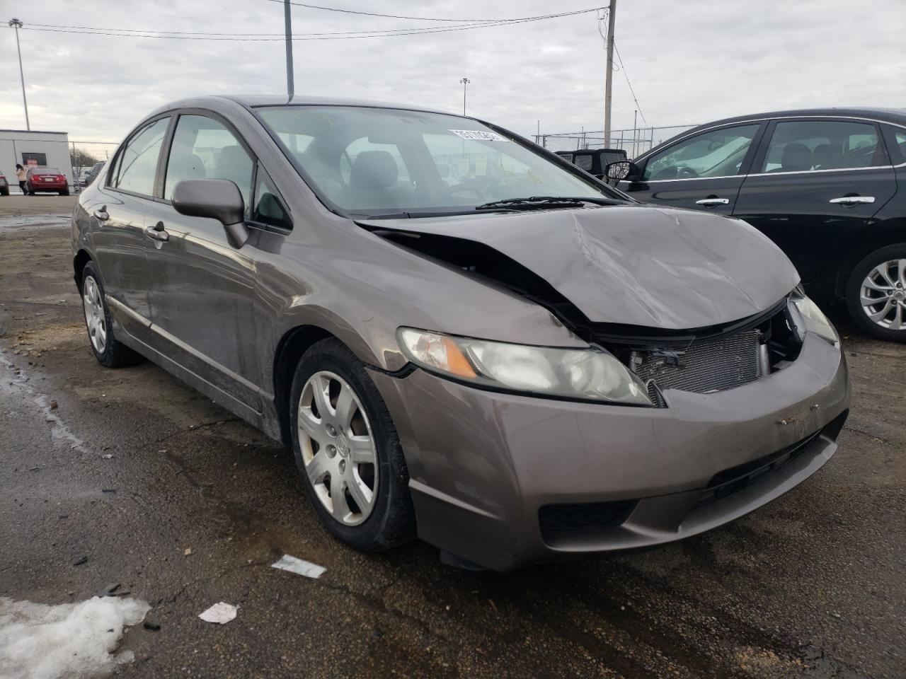 HONDA CIVIC LX 2011 with VIN 19XFA1F51BE025211 - Photo from auction